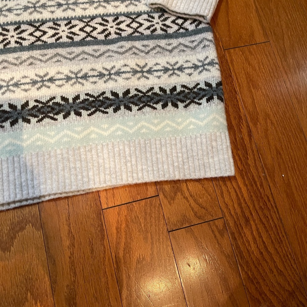 Loft Patchwork Fairisle Sweater - Picture 9 of 11